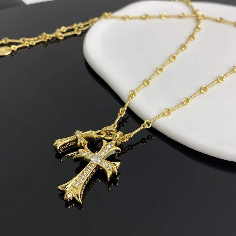Comfortable Chrome Hearts Necklaces 240649