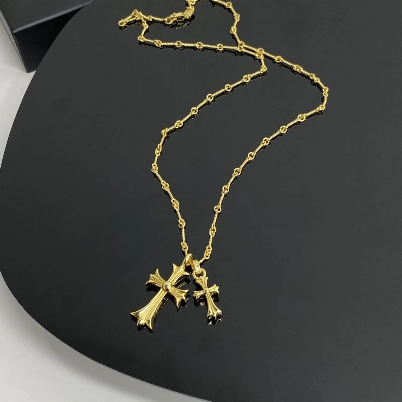 Comfortable Chrome Hearts Necklaces 240649