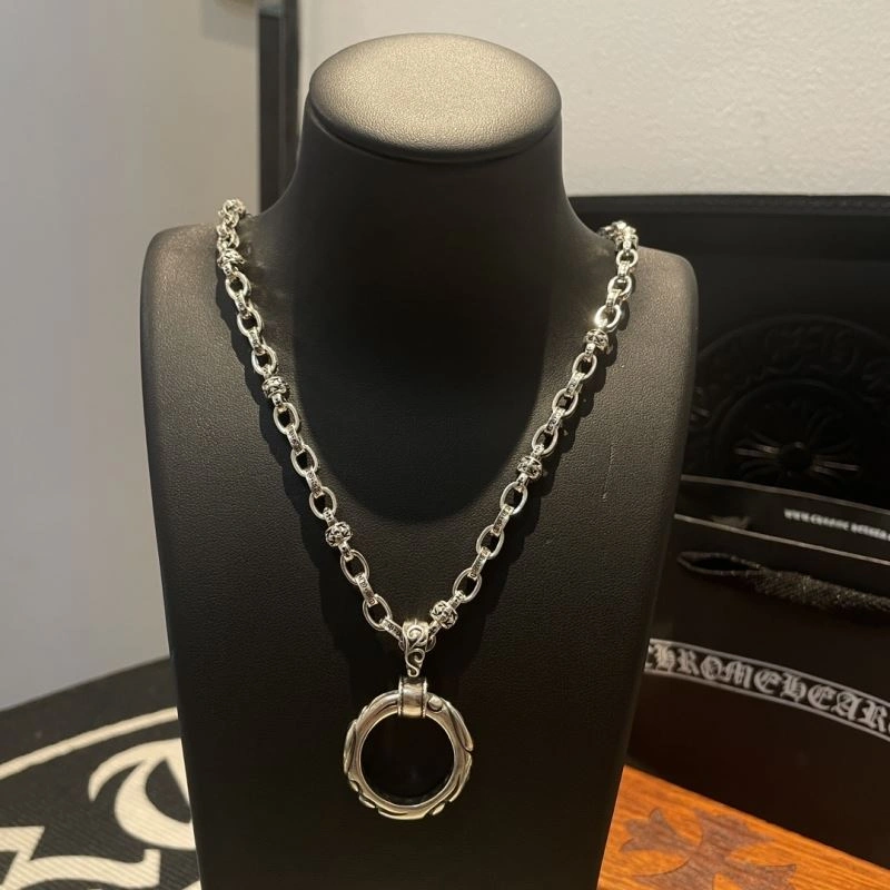 Refined Chrome Hearts Necklaces 240640