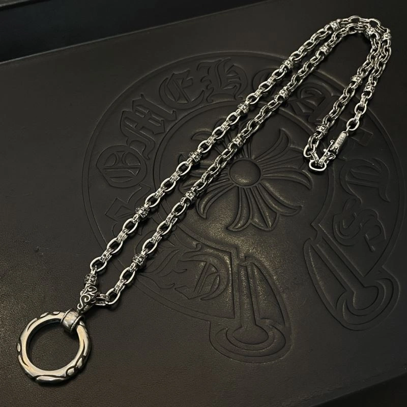 Refined Chrome Hearts Necklaces 240640