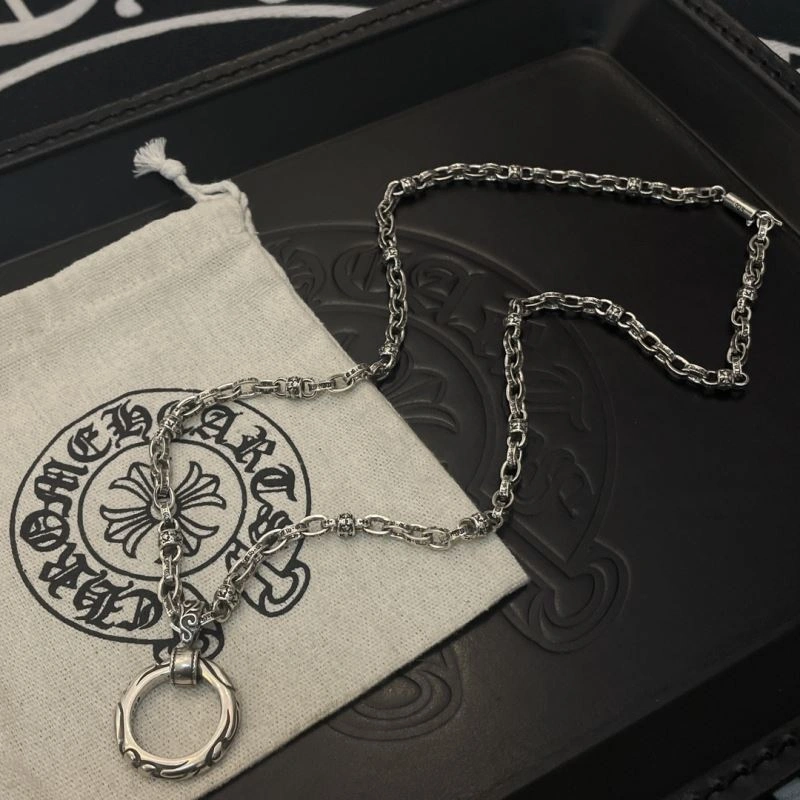 Refined Chrome Hearts Necklaces 240640