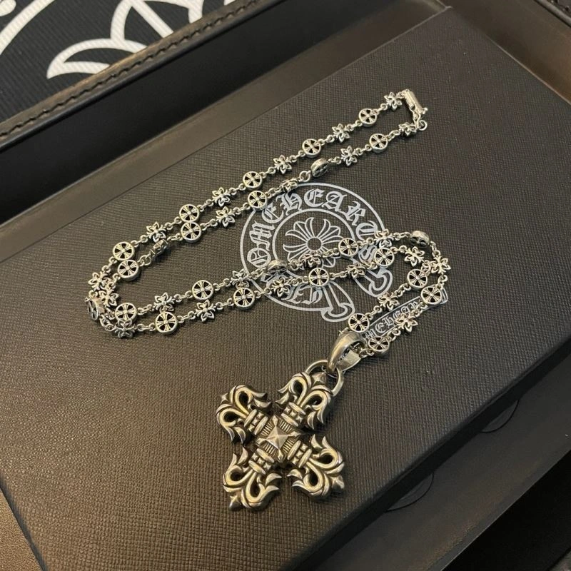 WaterResistant Chrome Hearts Necklaces 240614