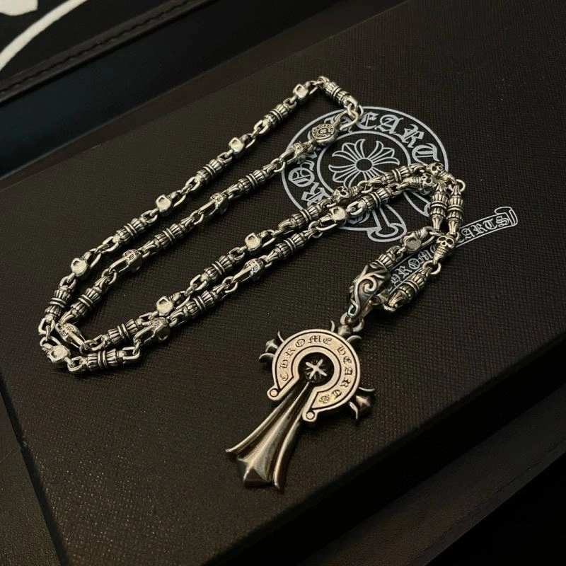 Packable Chrome Hearts Necklaces 240635
