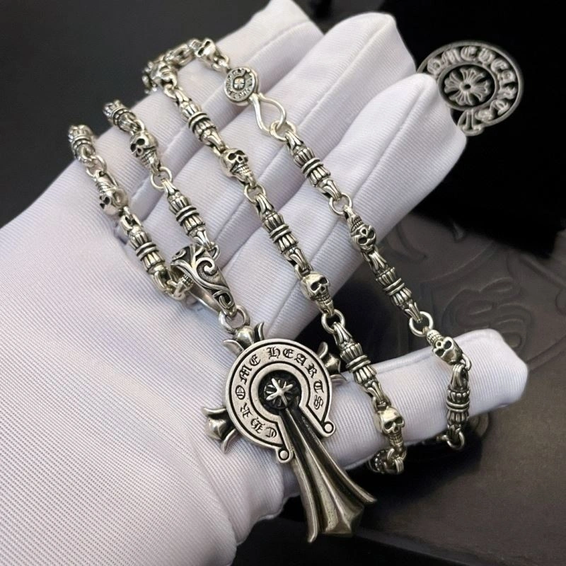 Packable Chrome Hearts Necklaces 240635