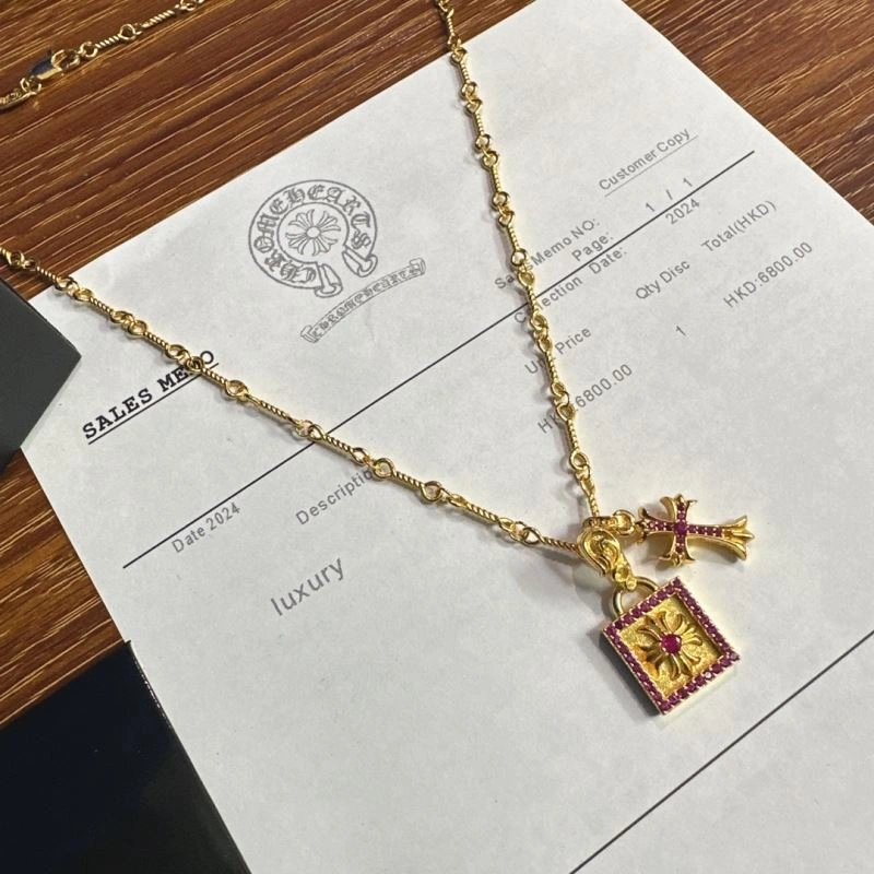 ZeroBulk Chrome Hearts Necklaces 240615