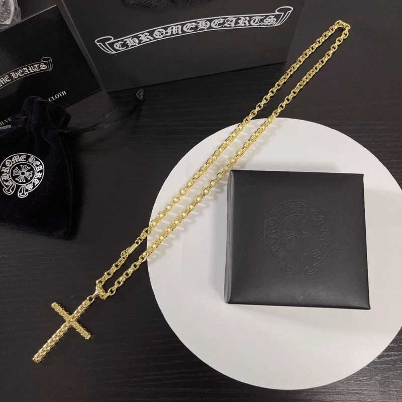 Effortless Chrome Hearts Necklaces 240594