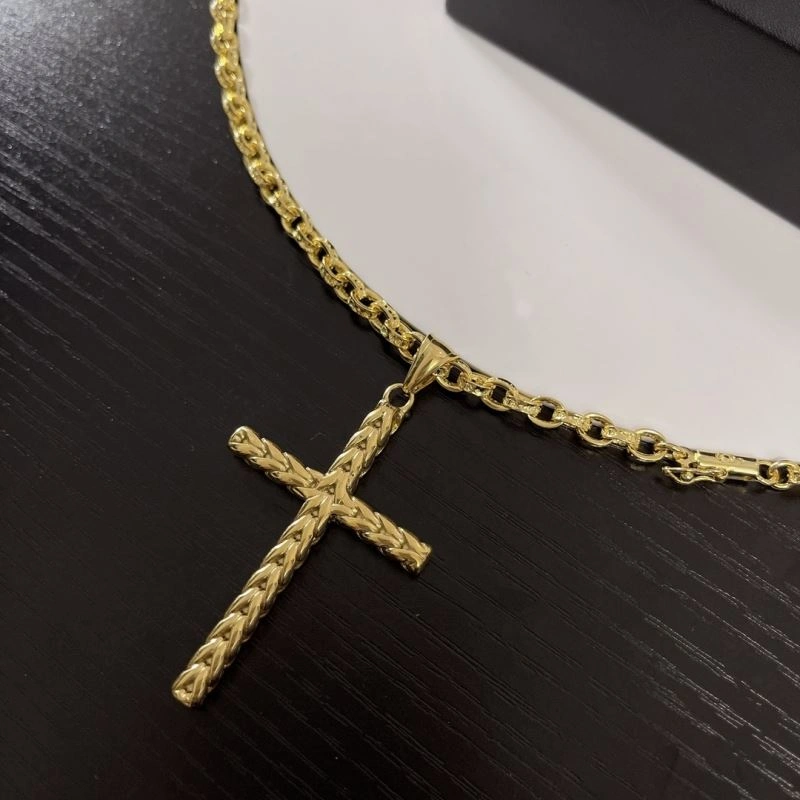 Effortless Chrome Hearts Necklaces 240594