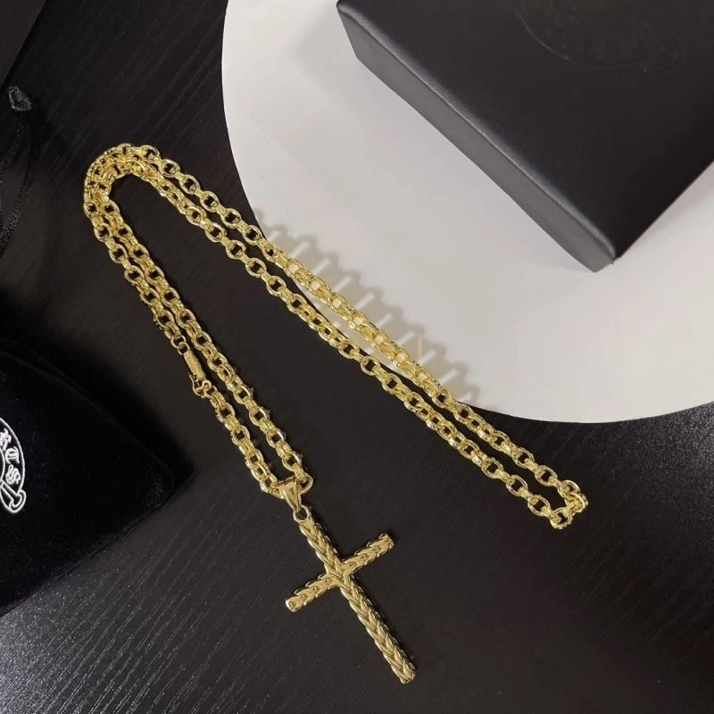 Effortless Chrome Hearts Necklaces 240594
