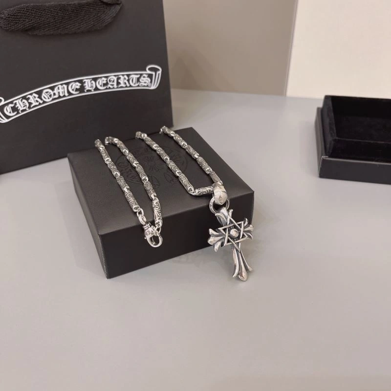 Bright Chrome Hearts Necklaces 240588