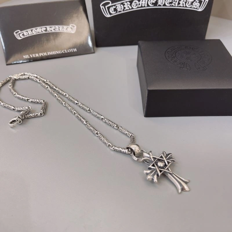 Bright Chrome Hearts Necklaces 240588