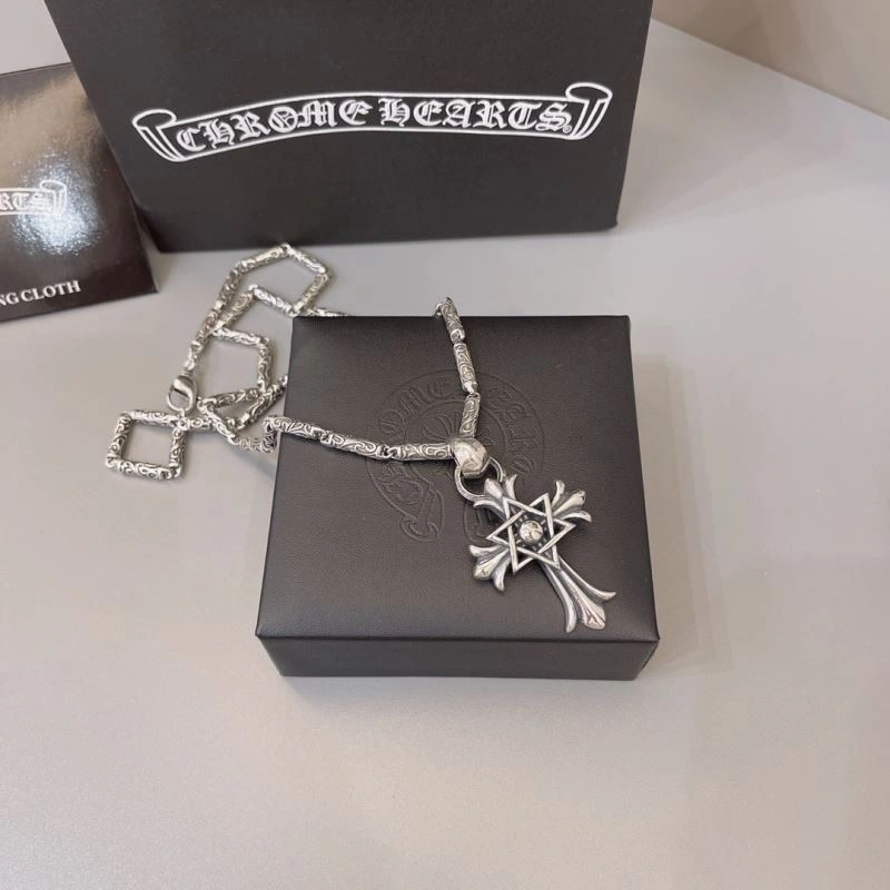 Bright Chrome Hearts Necklaces 240588