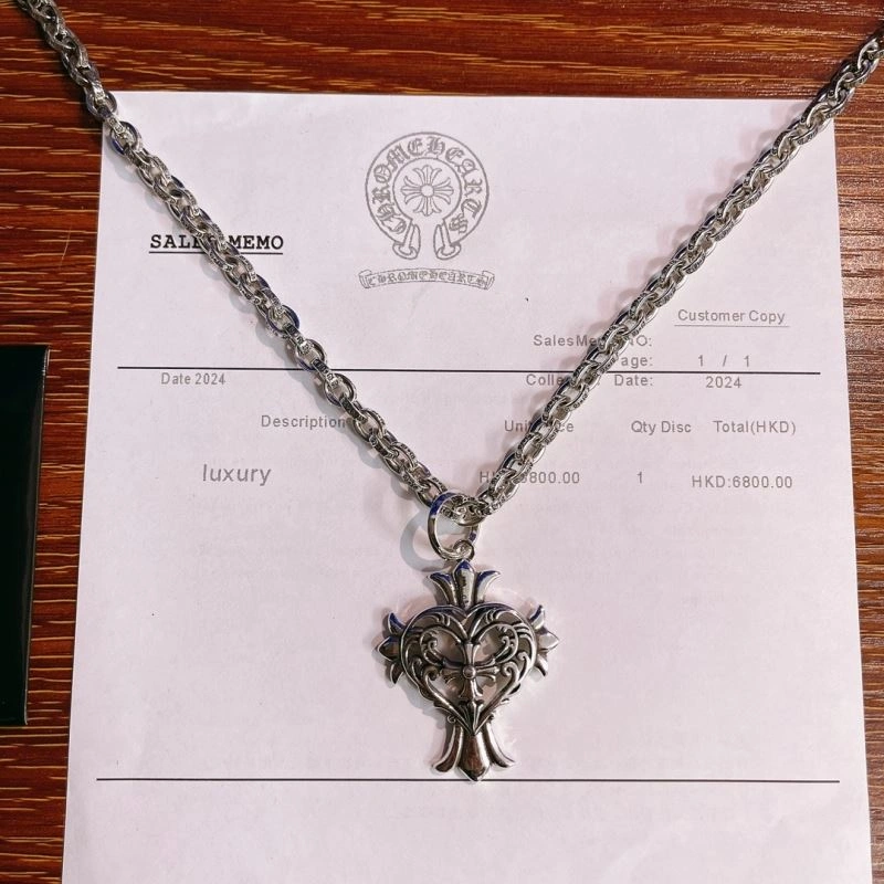 Thermal Chrome Hearts Necklaces 240566