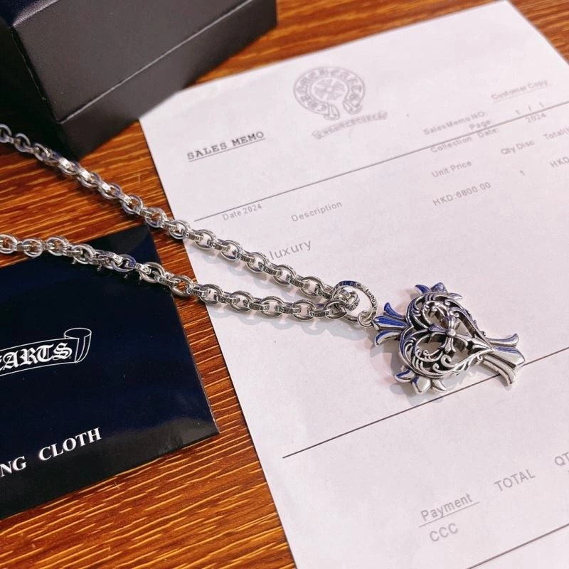 Thermal Chrome Hearts Necklaces 240566