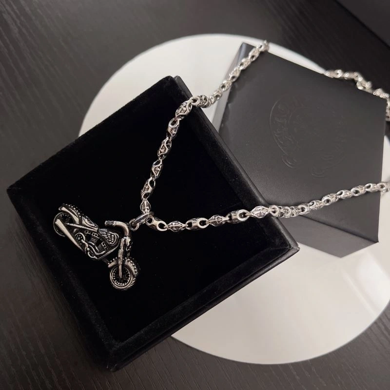 Effortless Chrome Hearts Necklaces 240561
