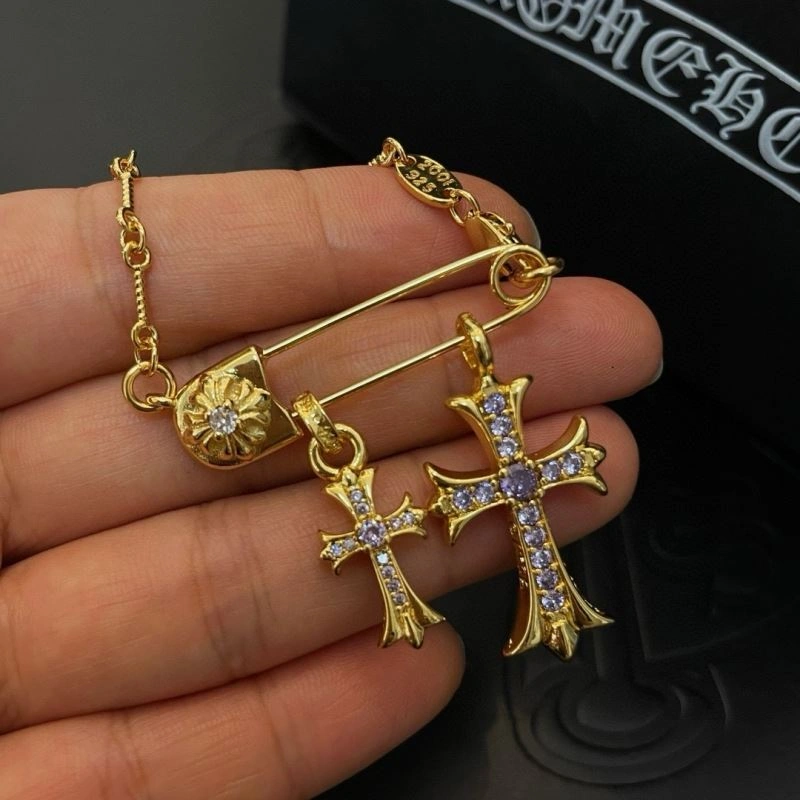 ZipUp Chrome Hearts Necklaces 240540