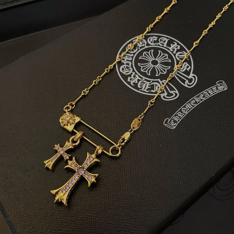 ZipUp Chrome Hearts Necklaces 240540