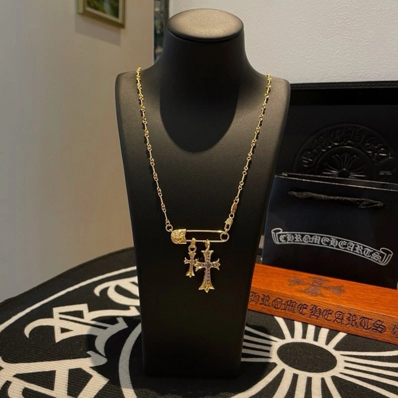 ZipUp Chrome Hearts Necklaces 240540