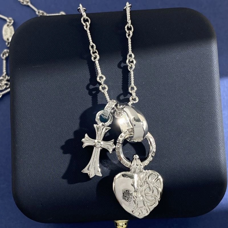 RelaxedFit Chrome Hearts Necklaces 240536