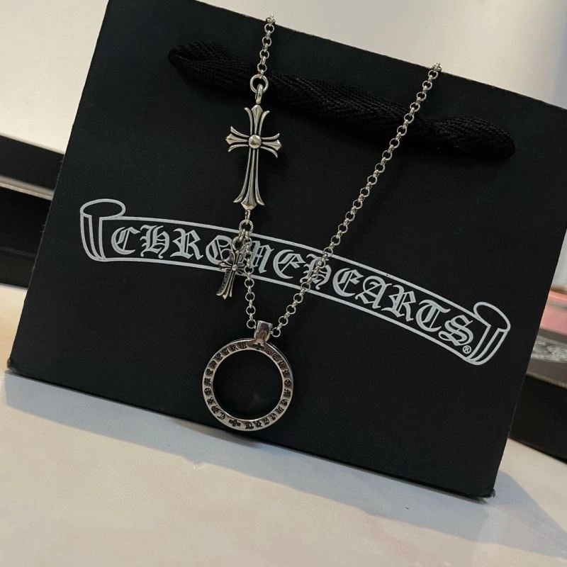 Comfortable Chrome Hearts Necklaces 240519