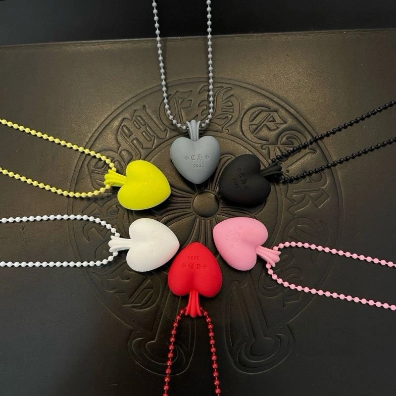 Chic Chrome Hearts Necklaces 240513