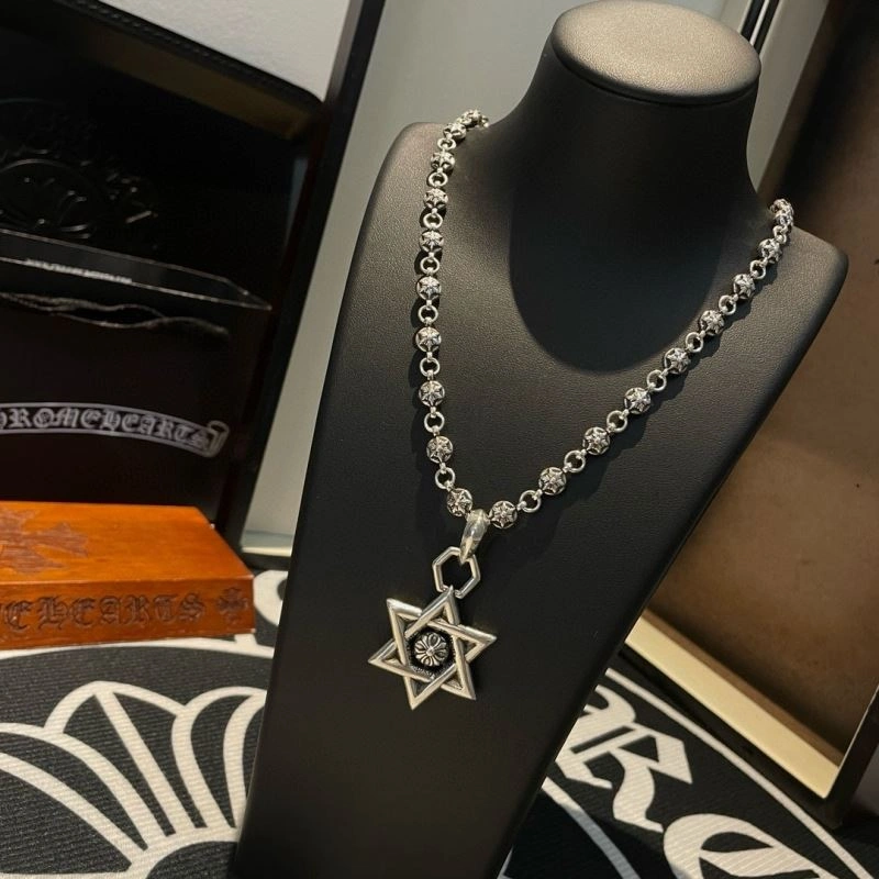 Comfortable Chrome Hearts Necklaces 240482