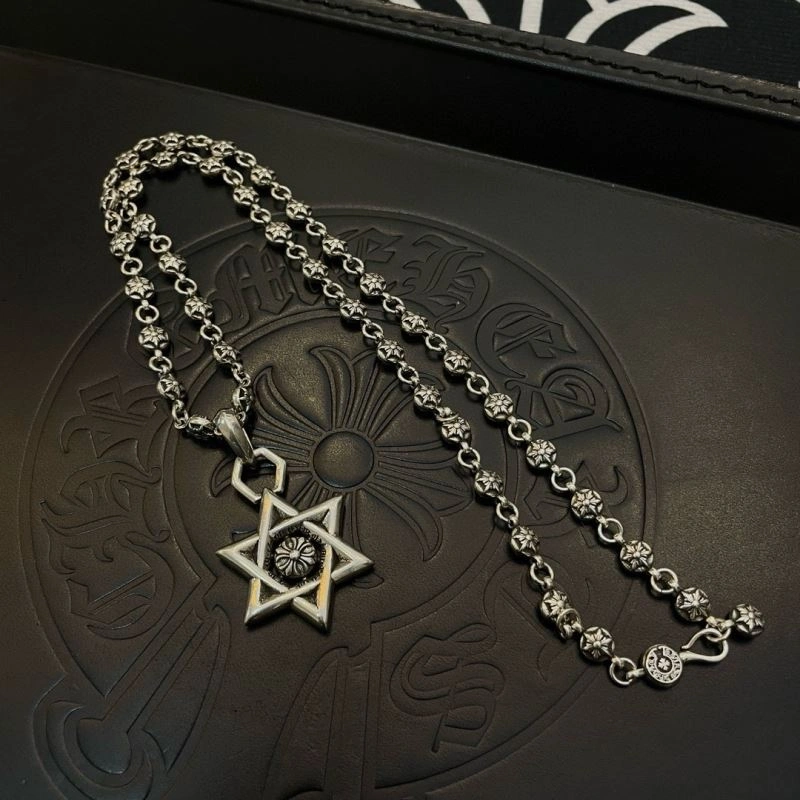 Comfortable Chrome Hearts Necklaces 240482
