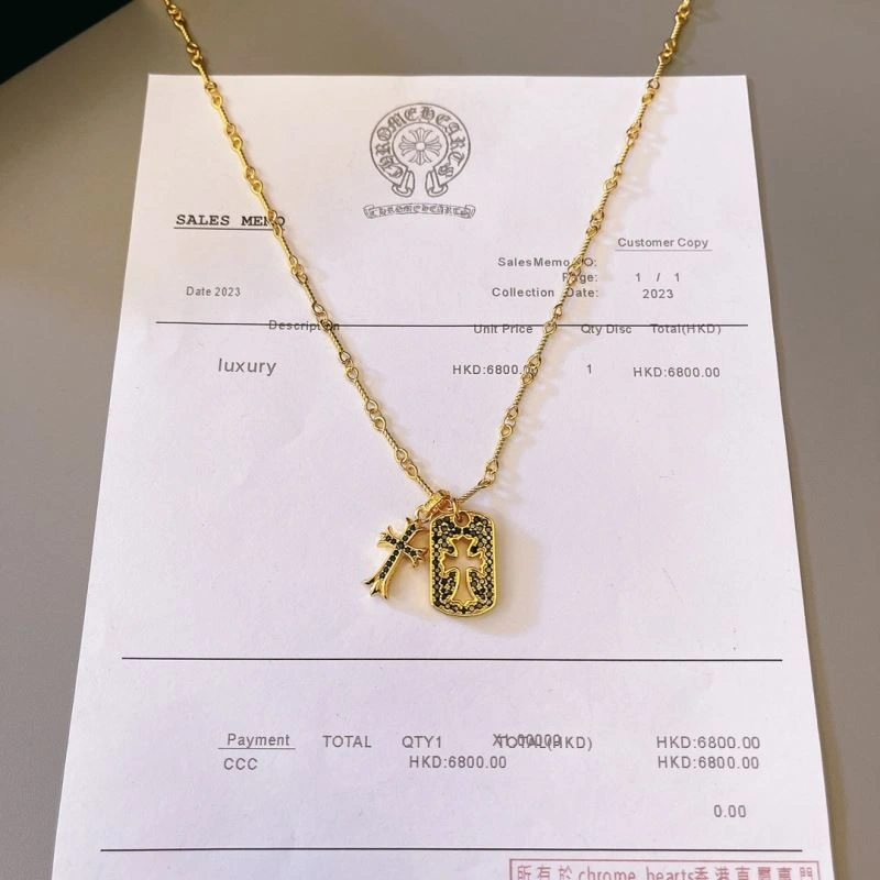 Chrome Hearts Necklaces SunProtective 240452