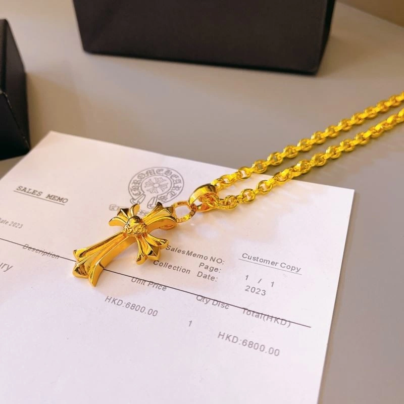 WaterResistant Chrome Hearts Necklaces 240448