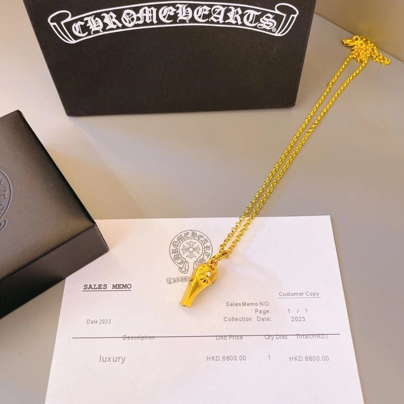 HighPerformance Chrome Hearts Necklaces 240445