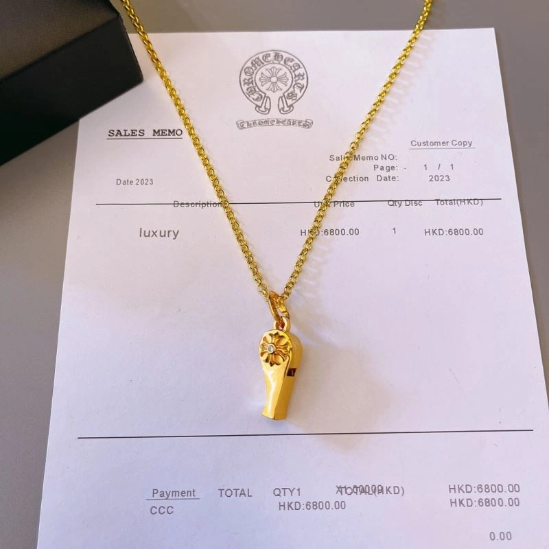 HighPerformance Chrome Hearts Necklaces 240445