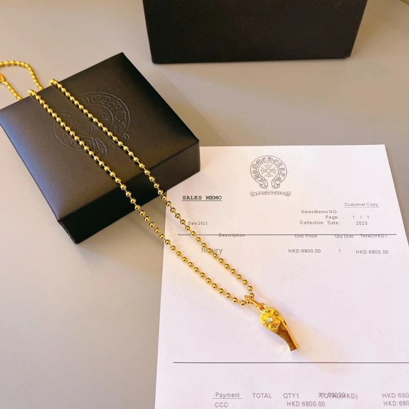 Casual Chrome Hearts Necklaces 240447