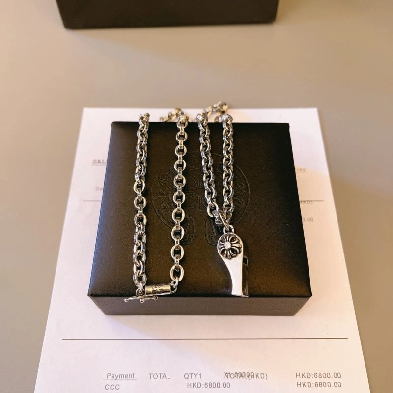 Neat Chrome Hearts Necklaces 240455
