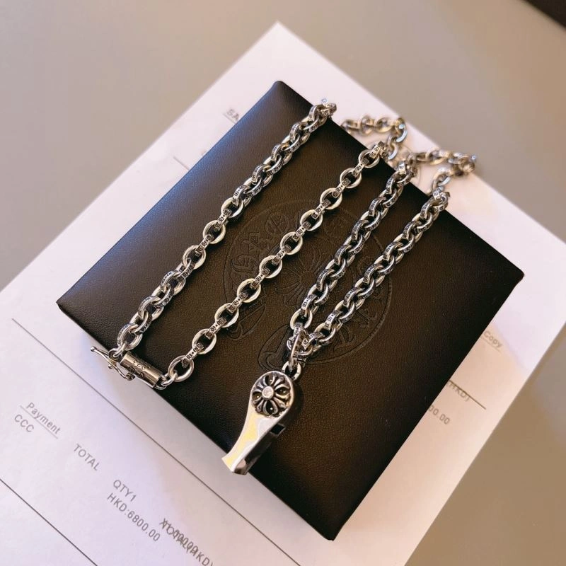 Neat Chrome Hearts Necklaces 240455