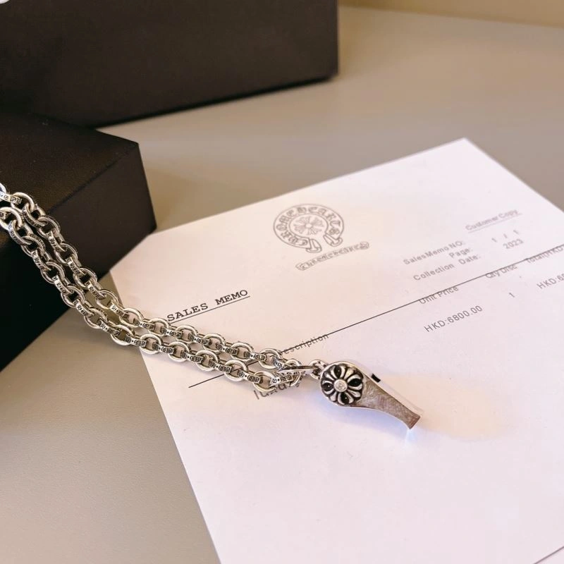 Neat Chrome Hearts Necklaces 240455