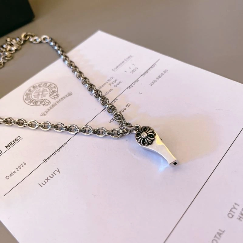 Neat Chrome Hearts Necklaces 240455