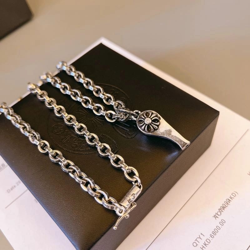 Neat Chrome Hearts Necklaces 240455