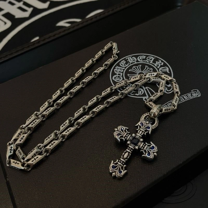 Breathable Chrome Hearts Necklaces 240127