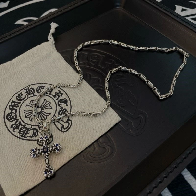 Breathable Chrome Hearts Necklaces 240127