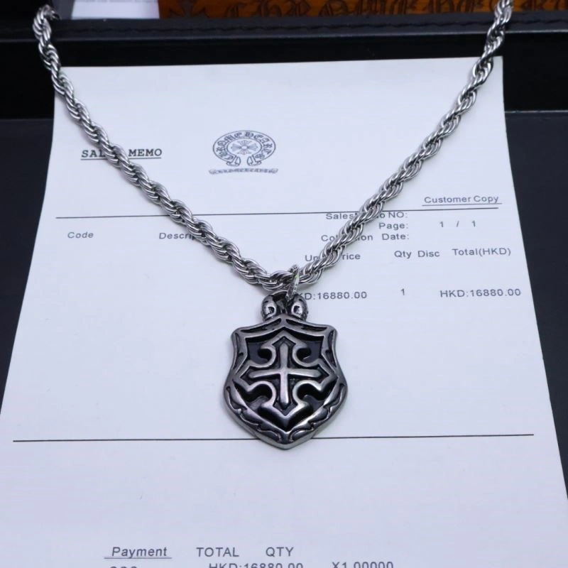 Practical Chrome Hearts Necklaces 240123