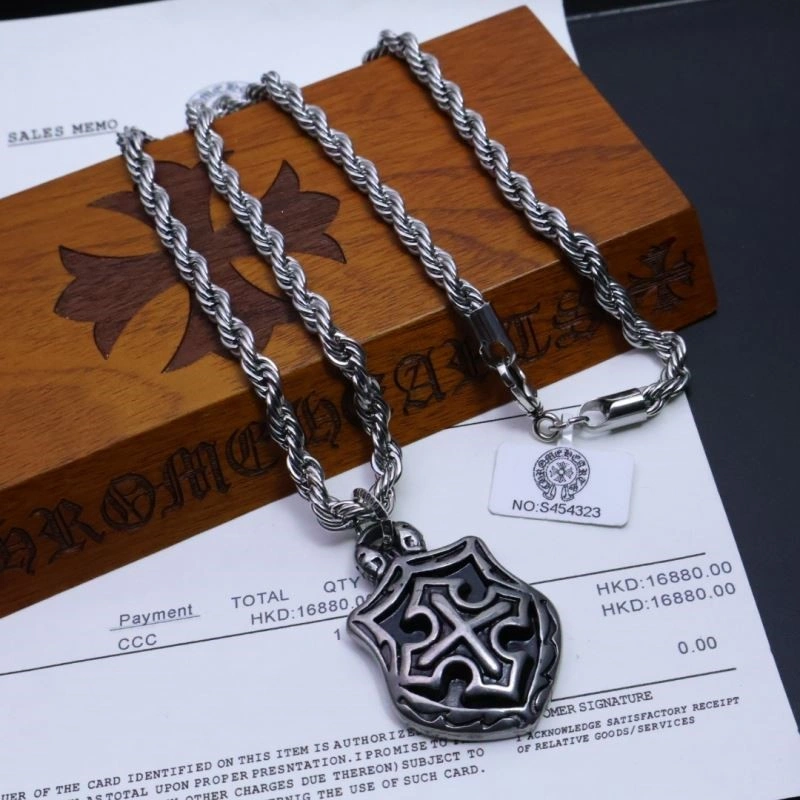 Practical Chrome Hearts Necklaces 240123