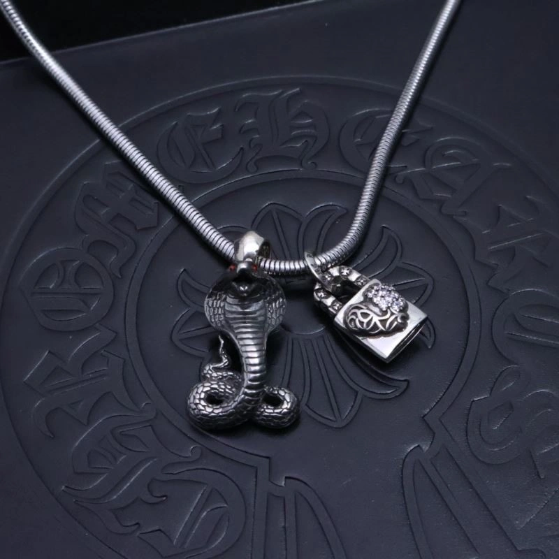 Breathable Chrome Hearts Necklaces 240119
