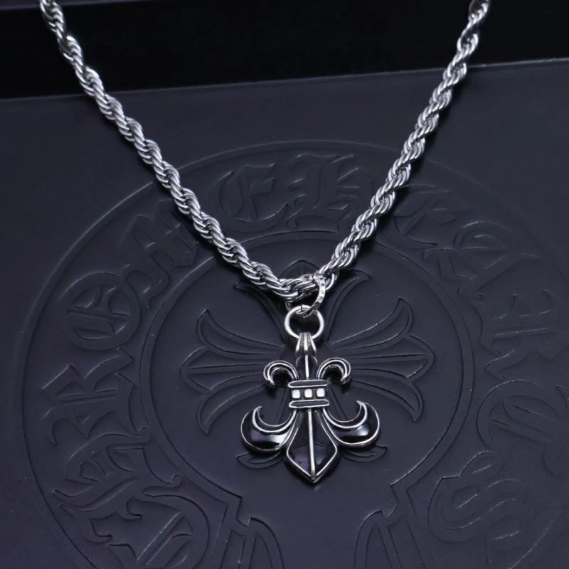 Trendy Chrome Hearts Necklaces 240117