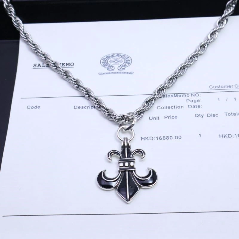 Trendy Chrome Hearts Necklaces 240117