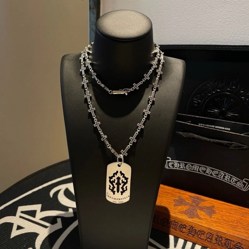 Comfortable Chrome Hearts Necklaces 240092