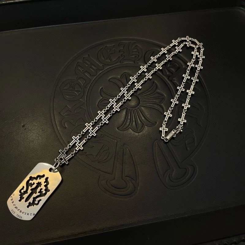 Comfortable Chrome Hearts Necklaces 240092