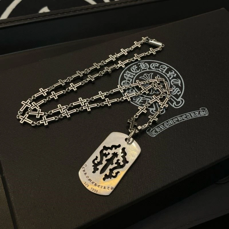 Comfortable Chrome Hearts Necklaces 240092