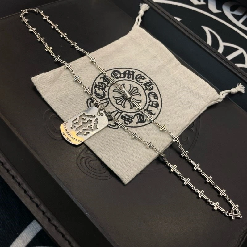 Comfortable Chrome Hearts Necklaces 240092