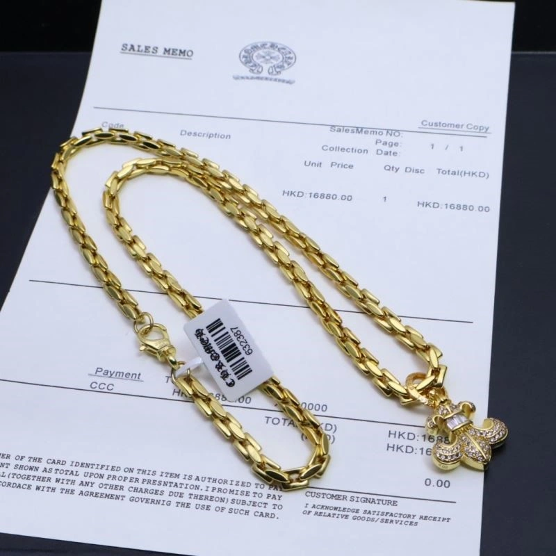 Chrome Hearts Necklaces Trendy 240089