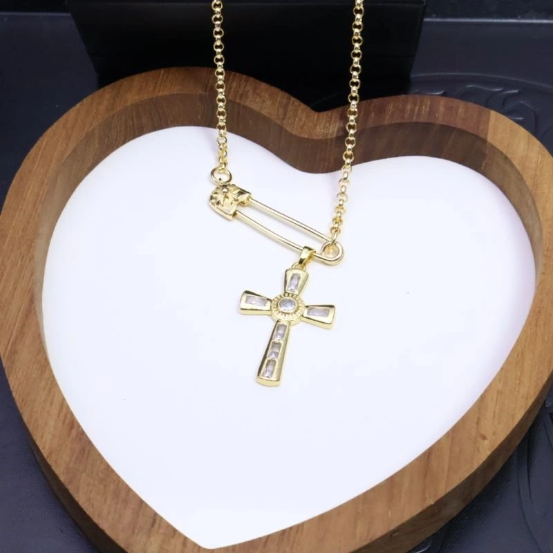 Classic Chrome Hearts Necklaces 240091
