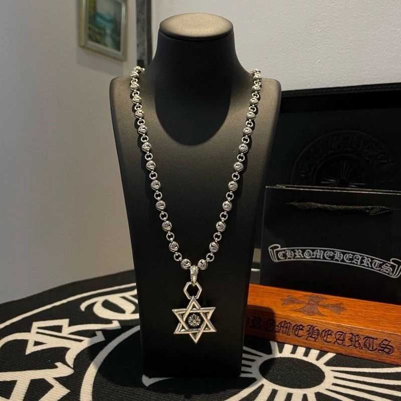 WrinkleFree Chrome Hearts Necklaces 240080